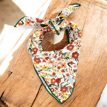 Load image into Gallery viewer, Earthy Floral Dog Bandana
