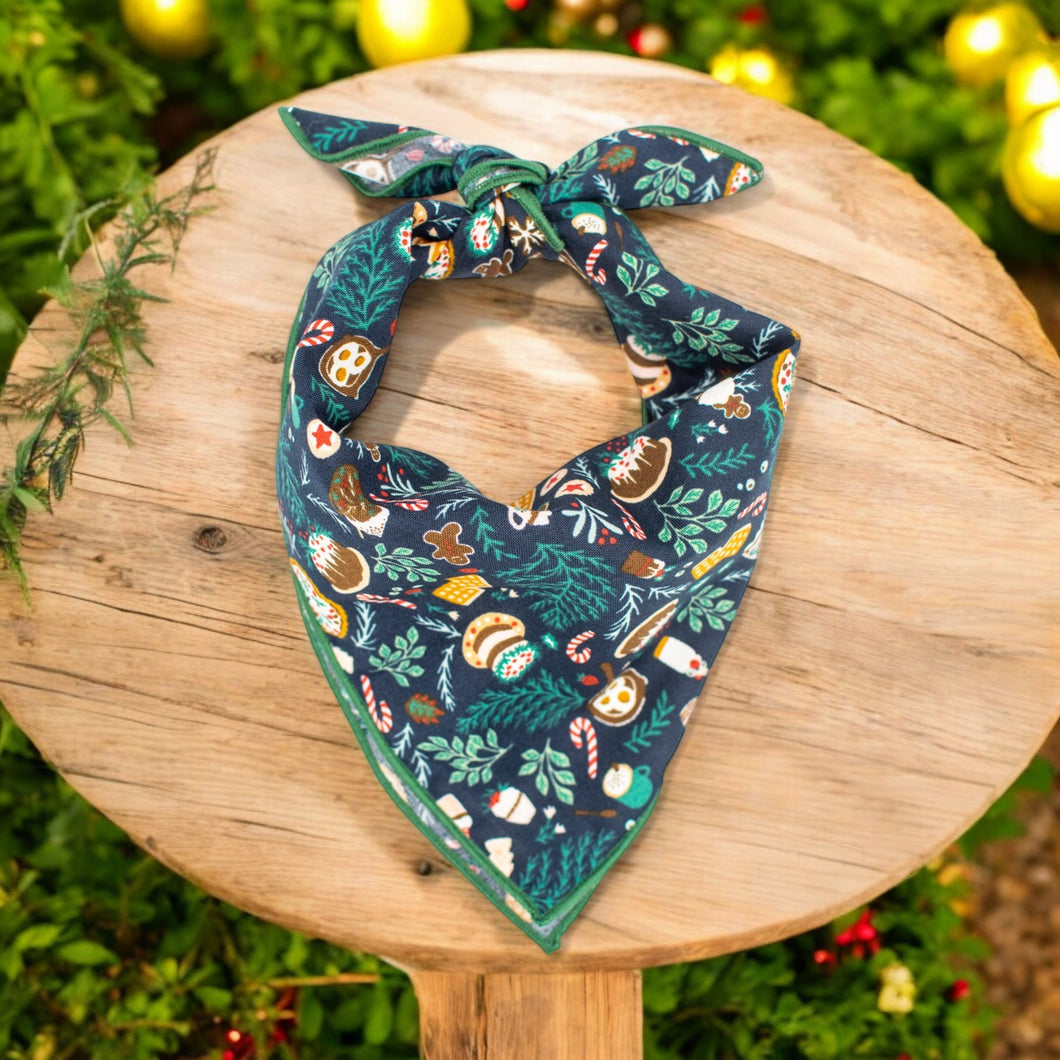 Holiday Feast Dog Bandana