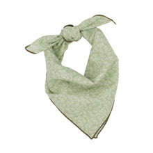 Load image into Gallery viewer, Sage Leafy Vines Dog Bandana
