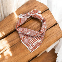 Load image into Gallery viewer, Boho Rust Dog Bandana
