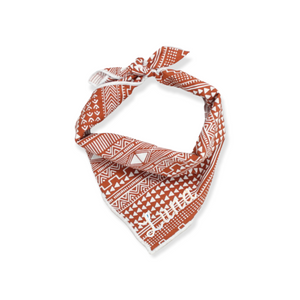 Boho Rust Dog Bandana