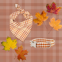 Load image into Gallery viewer, Harvest Plaid Dog Collar
