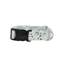 Load image into Gallery viewer, Mint Daisies Floral Dog Collar
