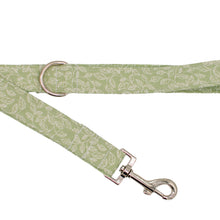 Load image into Gallery viewer, Sage Leafy Vines Dog Leash
