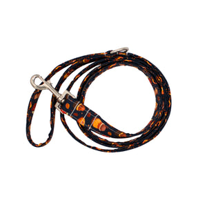 Fall Feast in Navy Dog Leash