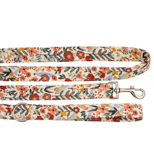 Earthy Floral Dog Leash