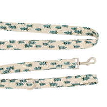 Load image into Gallery viewer, Fir Trees in Tan Dog Leash
