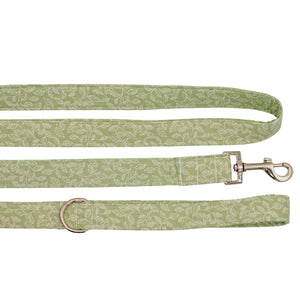 Sage Leafy Vines Dog Leash