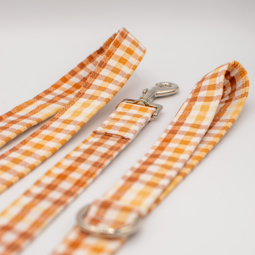 Harvest Plaid Dog Leash