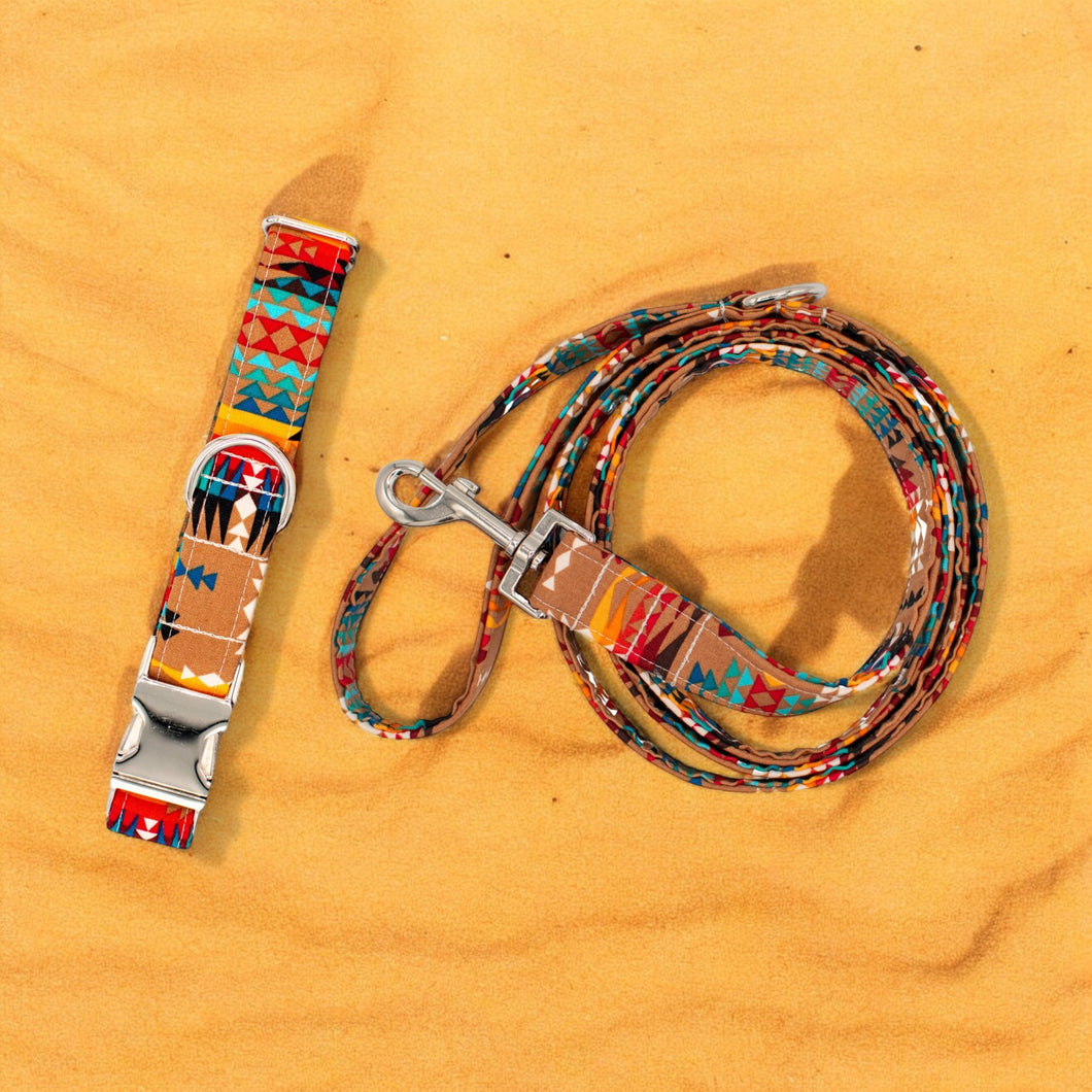 Southwest Desert | Collar and Leash Set