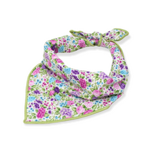 Load image into Gallery viewer, Berry Leaves Floral Dog Bandana
