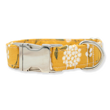 Load image into Gallery viewer, Mustard Floral Dog Collar
