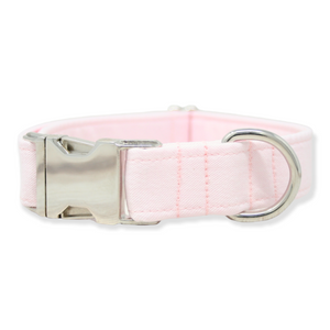 Pink Oxford Dog Collar