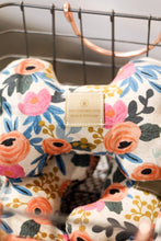 Load image into Gallery viewer, Floral dog bone canvas from The Oxford Dog. 
